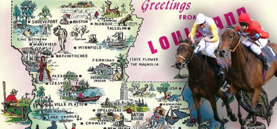 Major Race Tracks in Louisiana
